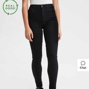 American Eagle high waisted curvy skinny jeans